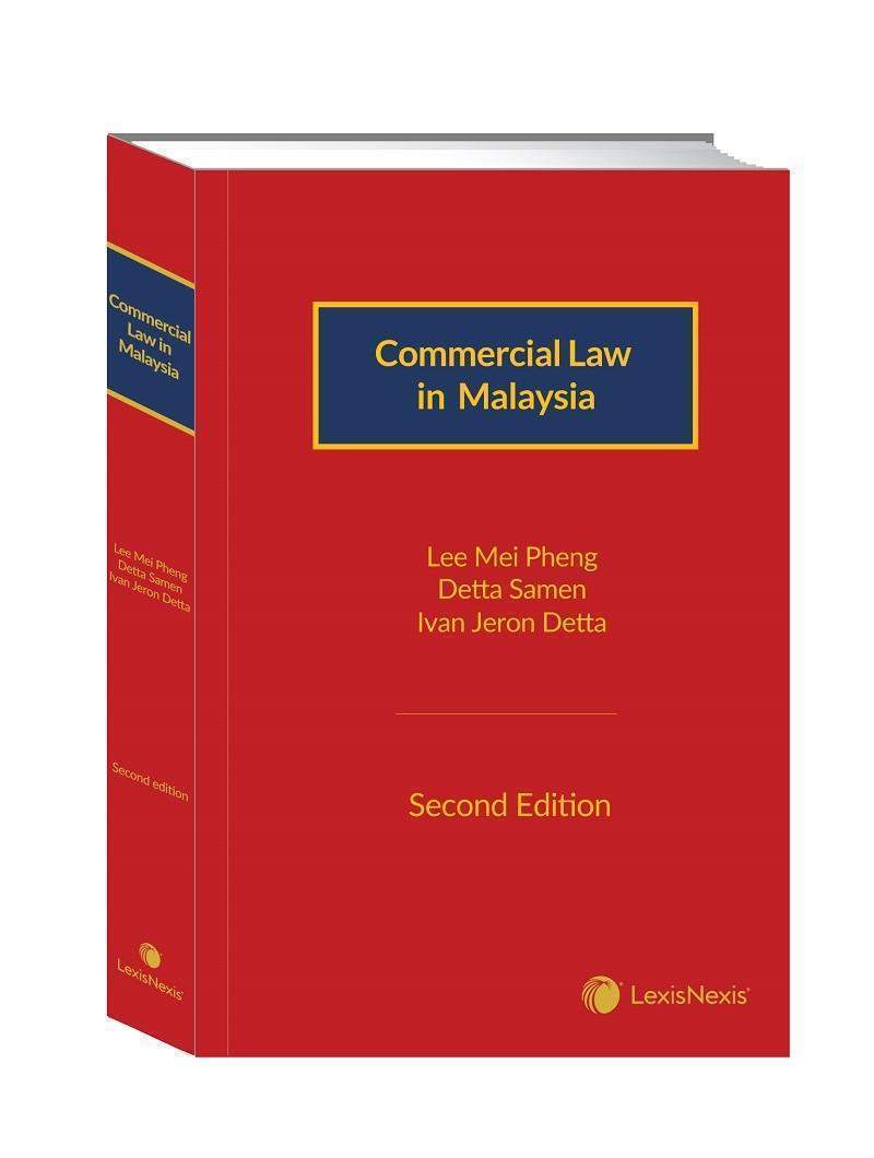 Commercial Law In Malaysia 2nd Edition Marsden Professional Law Book