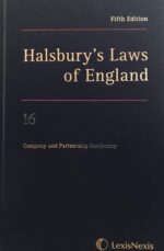 Halsbury's Laws of England | 5th Edition Volume 16 (2011) (SECOND-HAND)