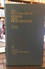 THE ENCYCLOPAEDIA OF FORMS AND PRECEDENTS FIFTH EDITION 1993 REISSUE VOLUME 2