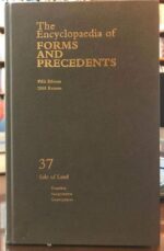 THE ENCYCLOPAEDIA OF FORMS AND PRECEDENTS FIFTH EDITION 2001 REISSUE VOLUME 37