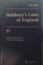 HALSBURY'S LAWS OF ENGLAND FIFTH EDITION VOLUME 57 2012 ( NEW )