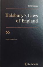 HALSBURY'S LAWS OF ENGLAND FIFTH EDITION VOLUME 66 2009 ( NEW )