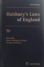 HALSBURY'S LAWS OF ENGLAND FIFTH EDITION VOLUME 79 2008 ( NEW )