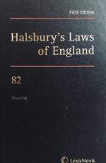 HALSBURY'S LAWS OF ENGLAND FIFTH EDITION VOLUME 82 2010 ( SECOND-HAND )