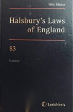HALSBURY'S LAWS OF ENGLAND FIFTH EDITION VOLUME 83 2010 ( NEW )