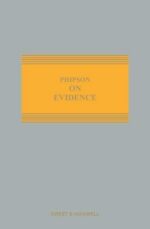 Phipson on Evidence 20th ed with 1st Supplement