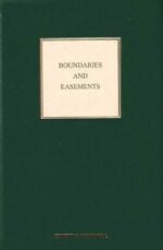 BOUNDARIES AND EASEMENTS SECOND EDITION ( IN GOOD CONDITION )