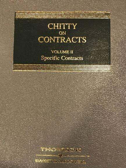 Chitty on Contracts Volume 2洋書