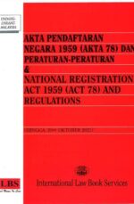 NATIONAL REGISTRATION ACT 1959 (ACT 78) AND REGULATIONS