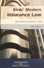 BIRDS' MODERN INSURANCE LAW 6TH EDITION ( IN GOOD CONDITION )