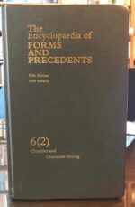 THE ENCYCLOPAEDIA OF FORMS AND PRECEDENTS FIFTH EDITION 1996 REISSUE VOLUME 6(2)