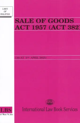 Sale of Goods Act 1957 (Act 382)