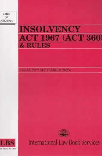 Insolvency Act 1967 (Act 360) & Rules