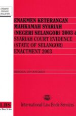Syariah Court Evidence (State of Selangor) Enactment 2003