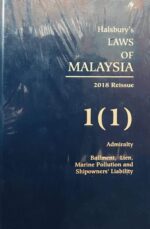 HALSBURY'S LAWS OF MALAYSIA VOLUME 1(1) 2018 REISSUE