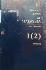 HALSBURY'S LAWS OF MALAYSIA VOLUME 1 (2) 2017 REISSUE