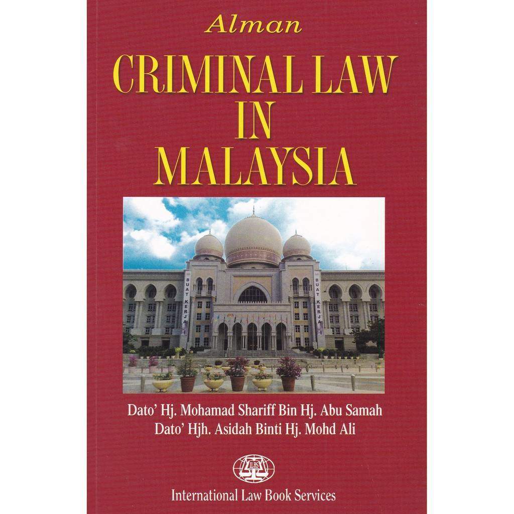 alman-criminal-law-in-malaysia-marsden-law-book