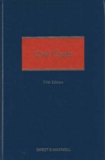 CIVIL COSTS FIFTH EDITION ( IN GOOD CONDITION )