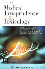 Lyons : Medical Jurisprudence & Toxicology, 11th Edn.