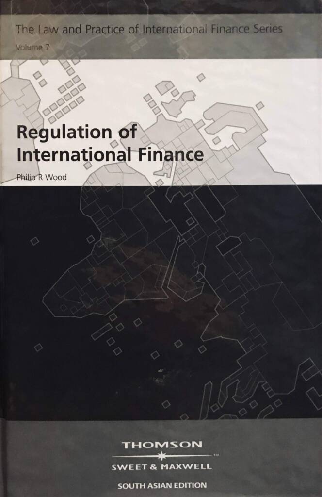 REGULATION OF INTERNATIONAL FINANCE – Marsden Law Book