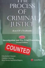 THE PROCESS OF CRIMINAL JUSTICE (Part 1) 2nd Ed