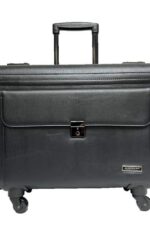 Giordano Trolley Luggage Pilot Case Document Bag Lawyer Case Bag 4 Wheels