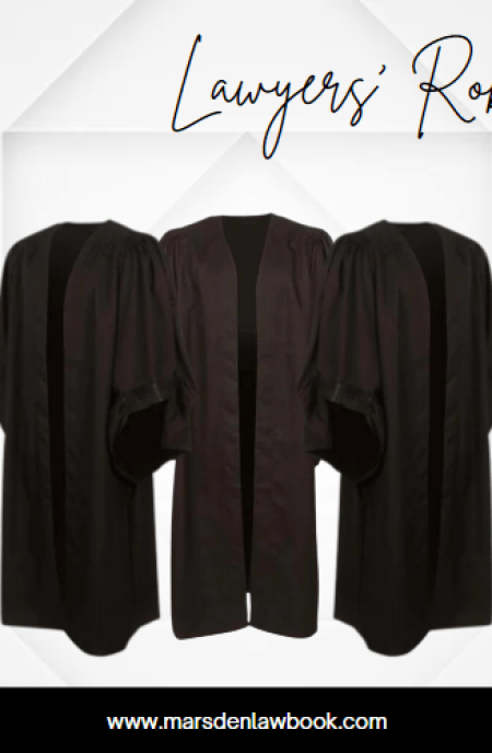 Lawyer's Robe (Viscose Wool)