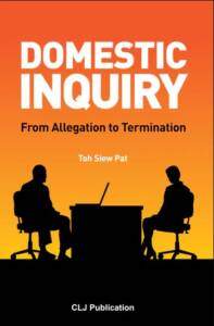 Domestic Inquiry, From Allegation To Termination