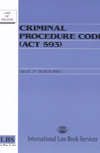 Criminal Procedure Code (Act 593)