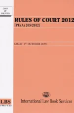 Rules Of Court 2012