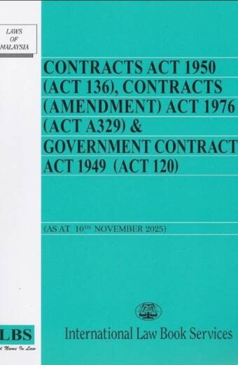 Contracts Act 1950 (Act 136) & Government Contracts Act 1949 (Act 120)