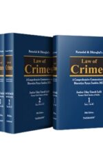RATANLAL & DHIRAJLAL: Law of CRIMES | 30th Edition (4 Volumes)