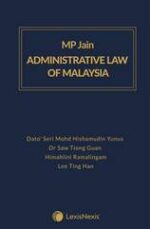 MP Jain Administrative Law of Malaysia (Hard Cover)