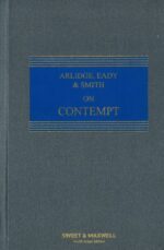 Arlidge, Eady & Smith on Contempt | 5th Edition