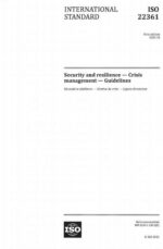 ISO 22361: Security & Resilience | Crisis management — Guidelines (Risk Management)